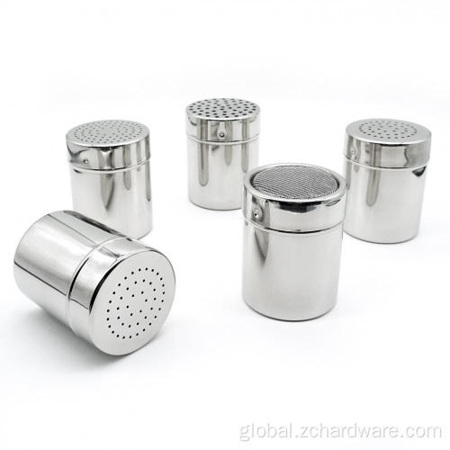 Seasoning Spice Bottle 304 Stainless Steel Spice Pepper Dispenser With Lid Factory